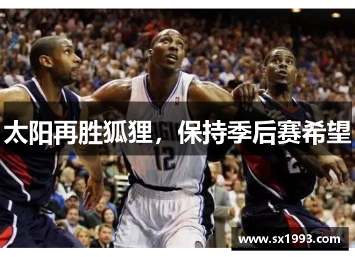 太阳再胜狐狸，保持季后赛希望