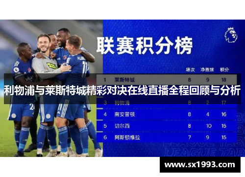 利物浦与莱斯特城精彩对决在线直播全程回顾与分析